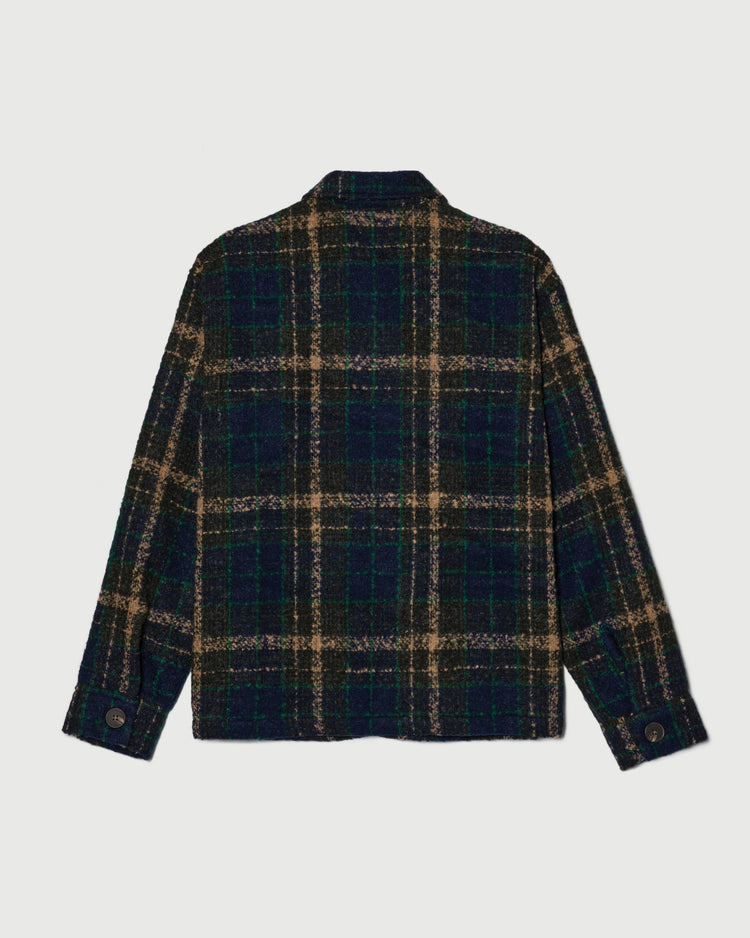 Chore Tweed Coat - Navy