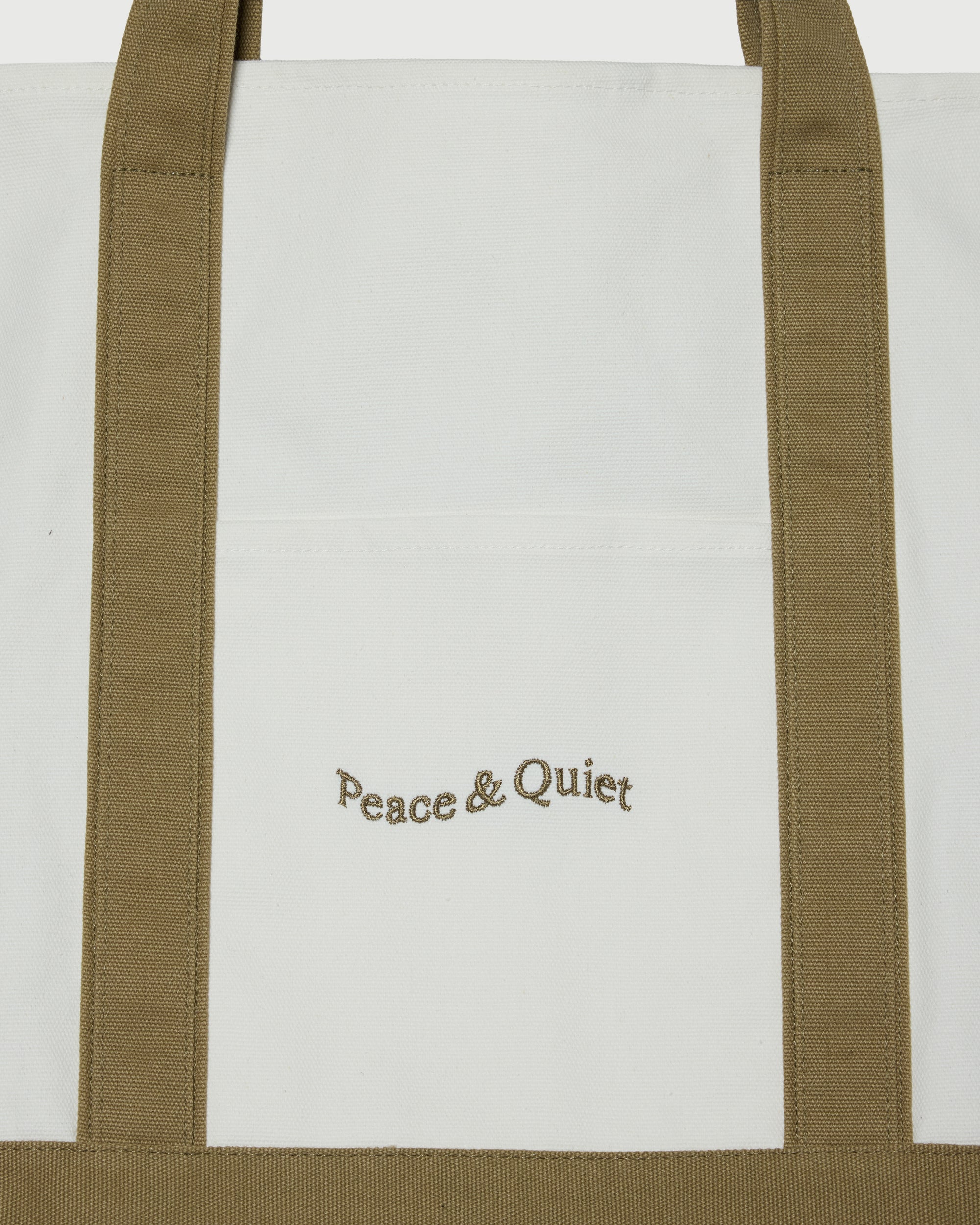Stencil Boat Tote - Taupe
