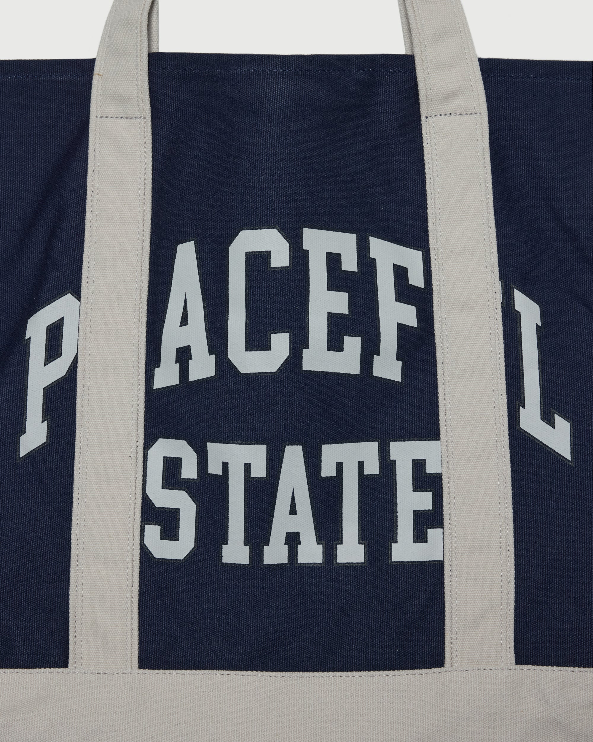 Peaceful Boat Tote - Navy