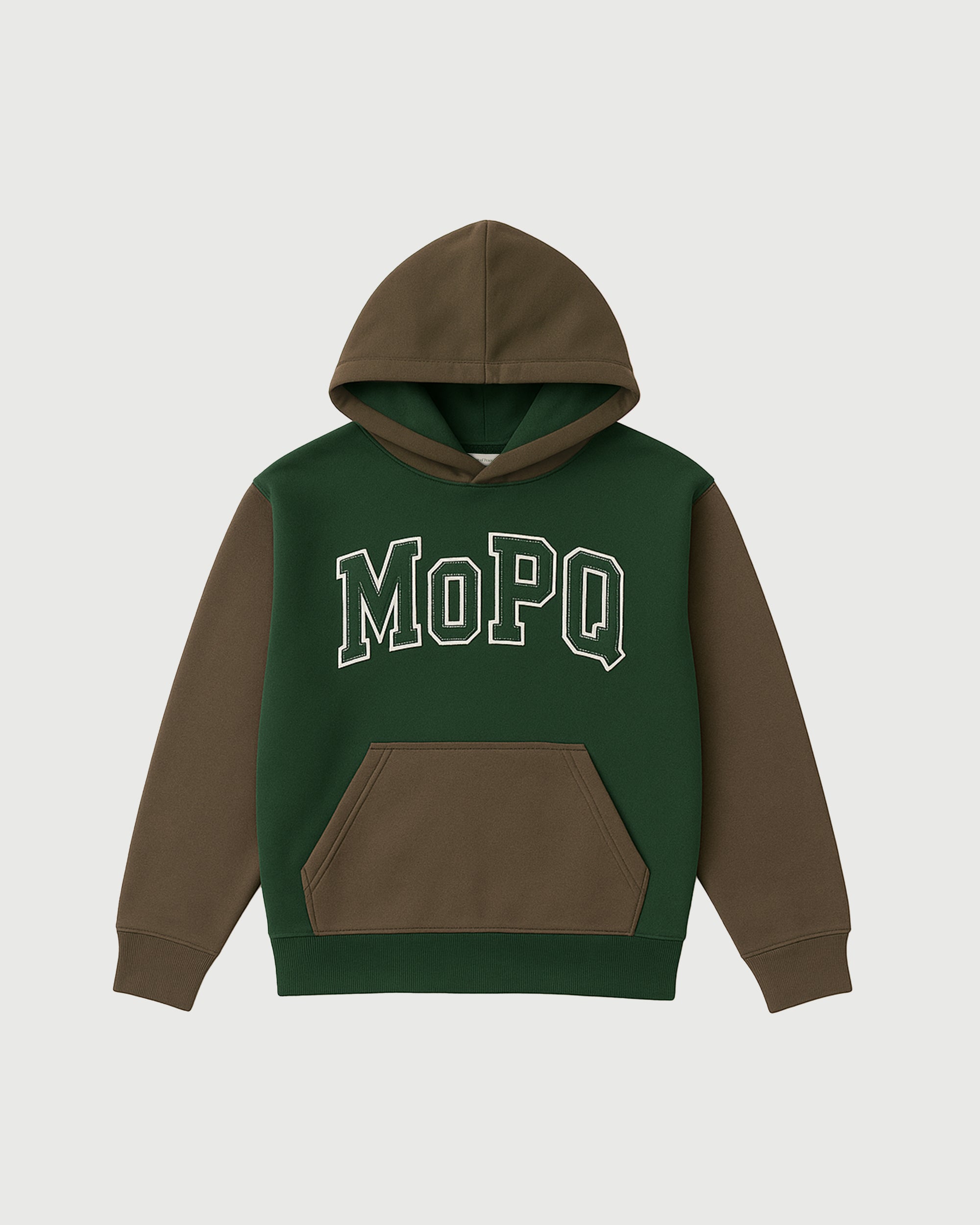 University Panel Hoodie - Forest