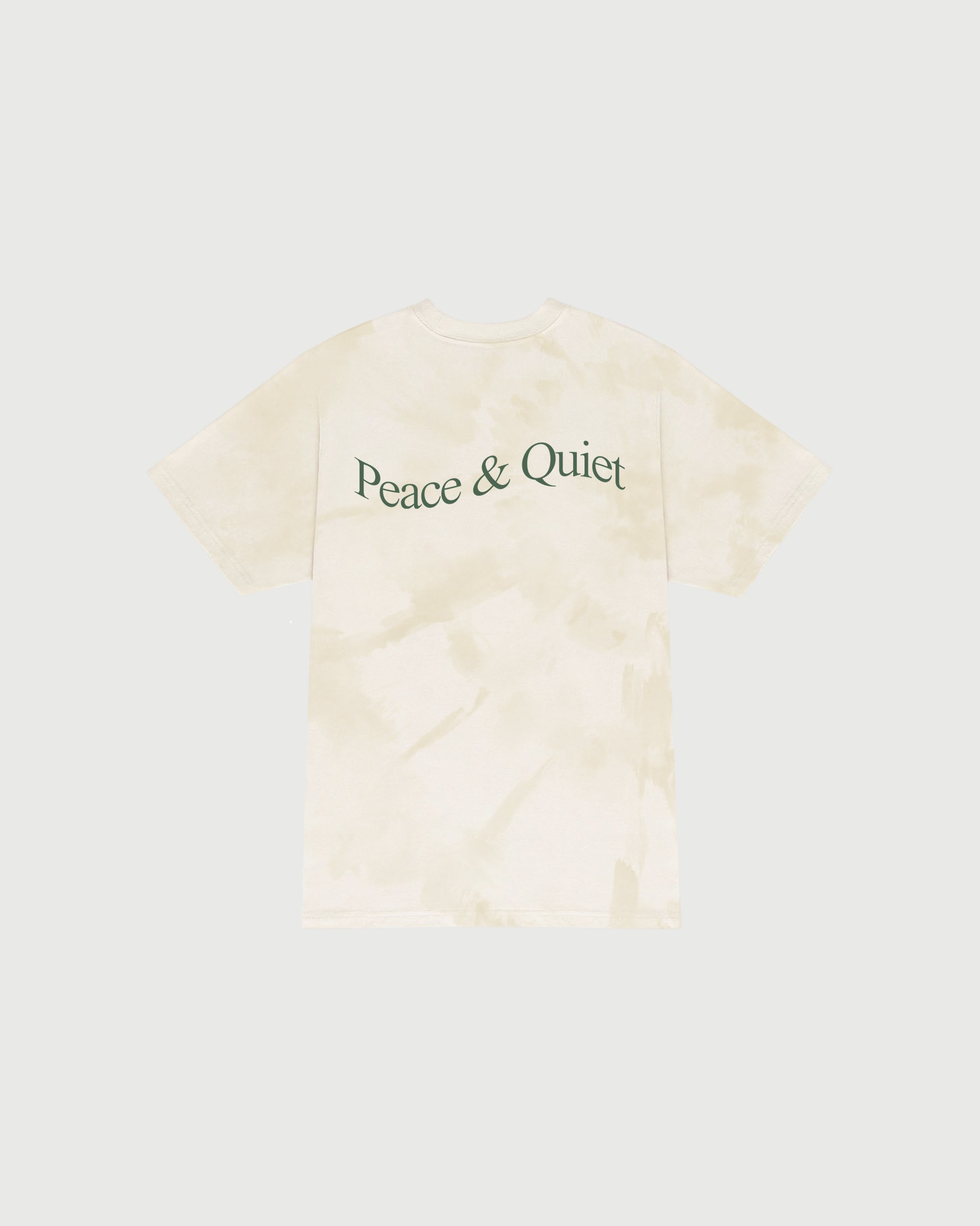 Wordmark Tye Dye Tee - Bone