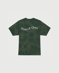 Wordmark Tye Dye Tee - Forest