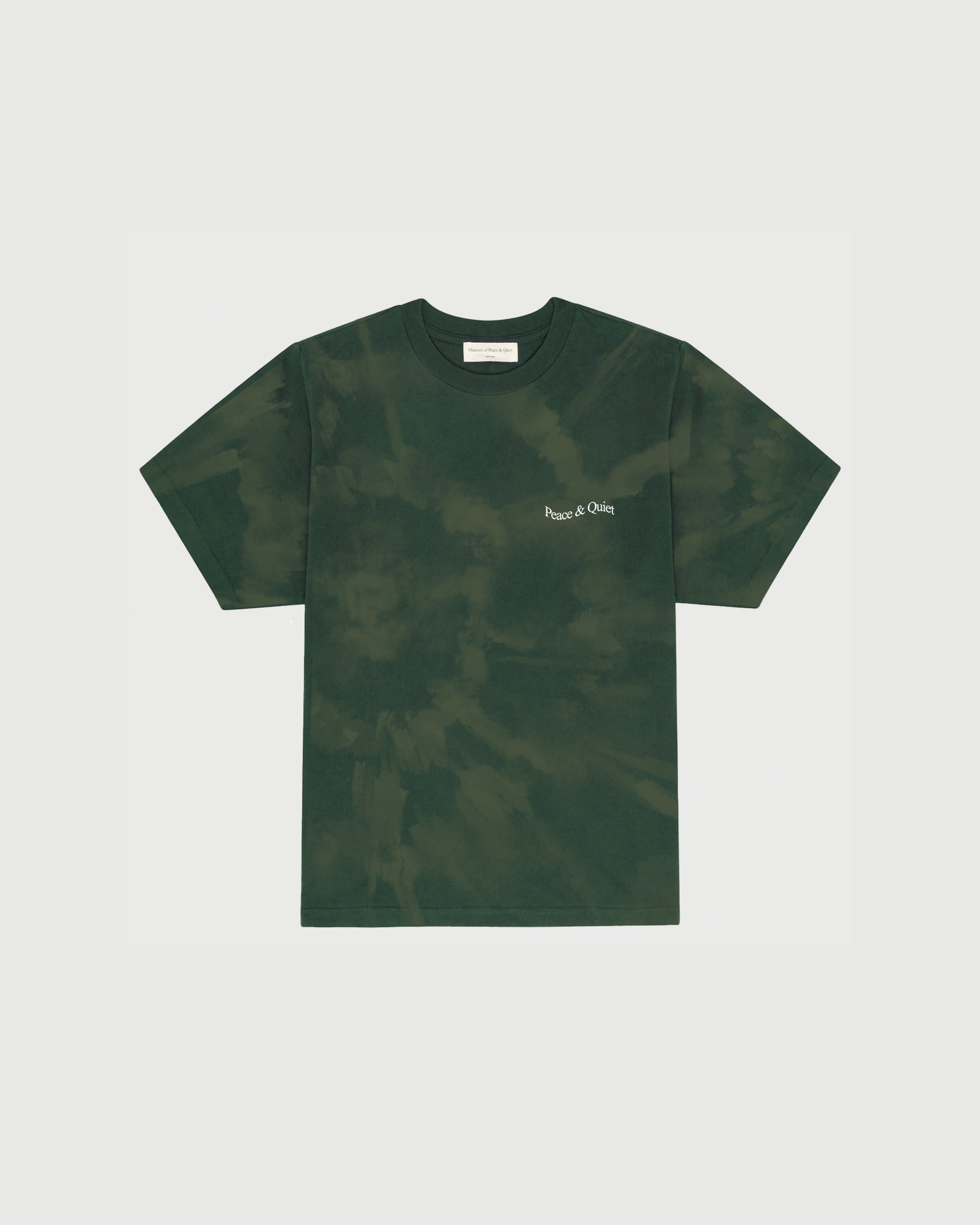 Wordmark Tye Dye Tee - Forest