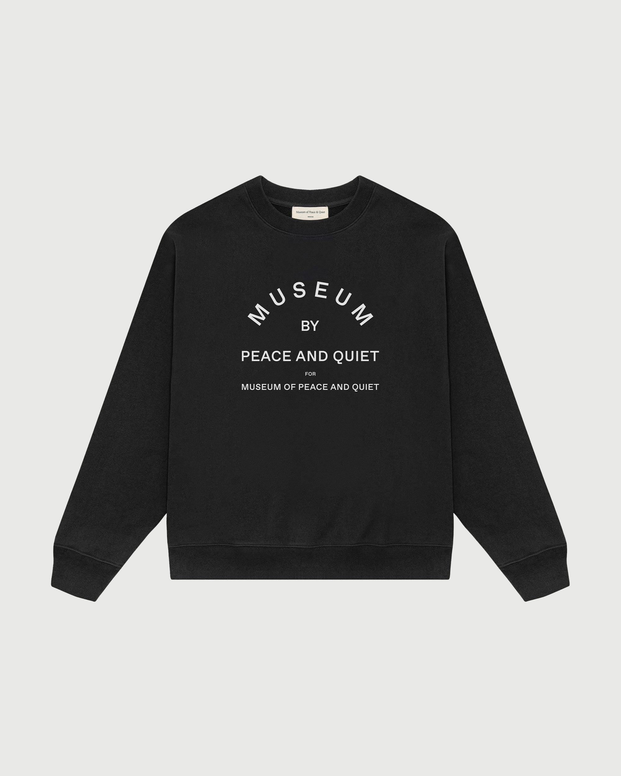 Museum by PQ Crewneck - Black