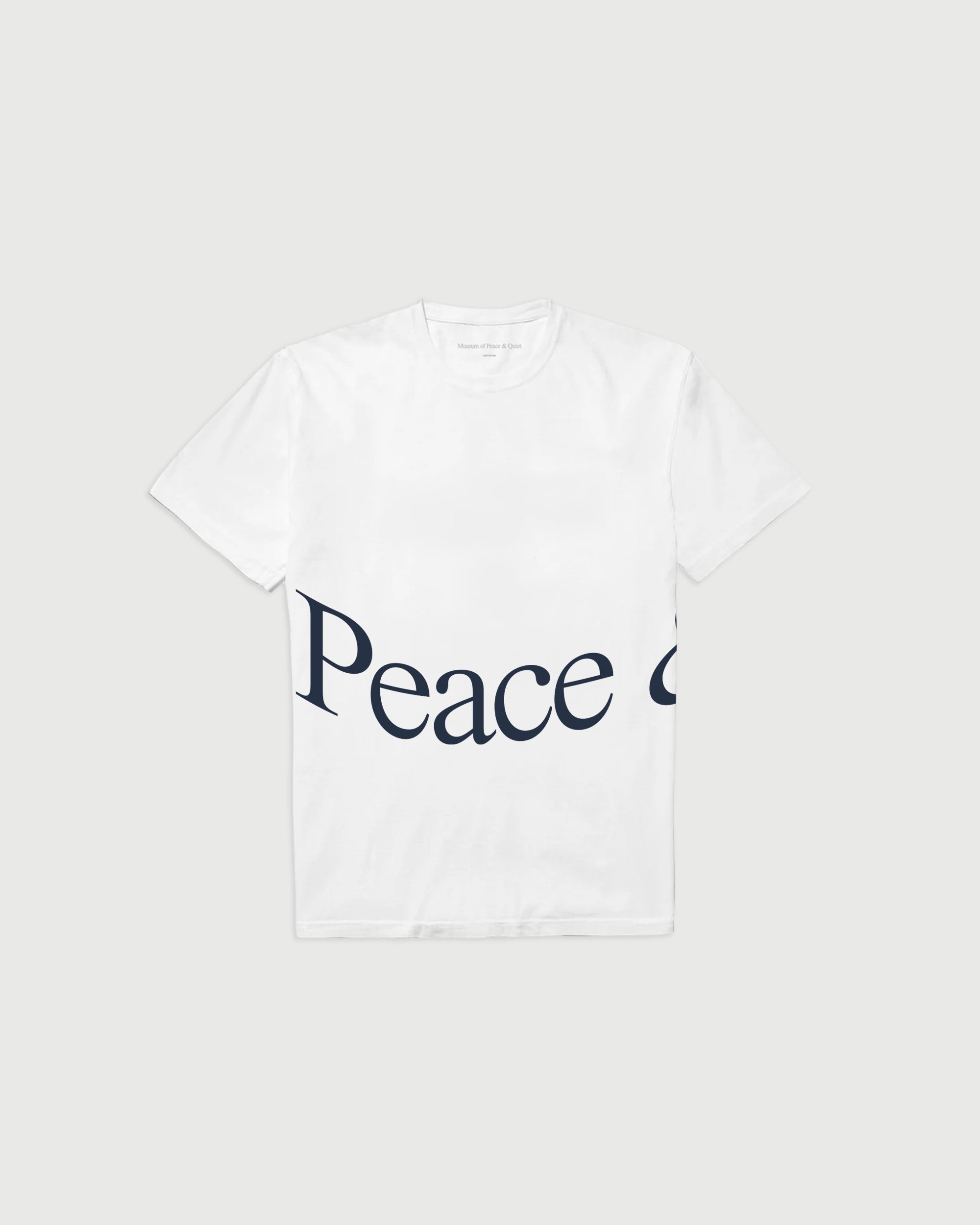 Jumbo Wordmark Tee - White