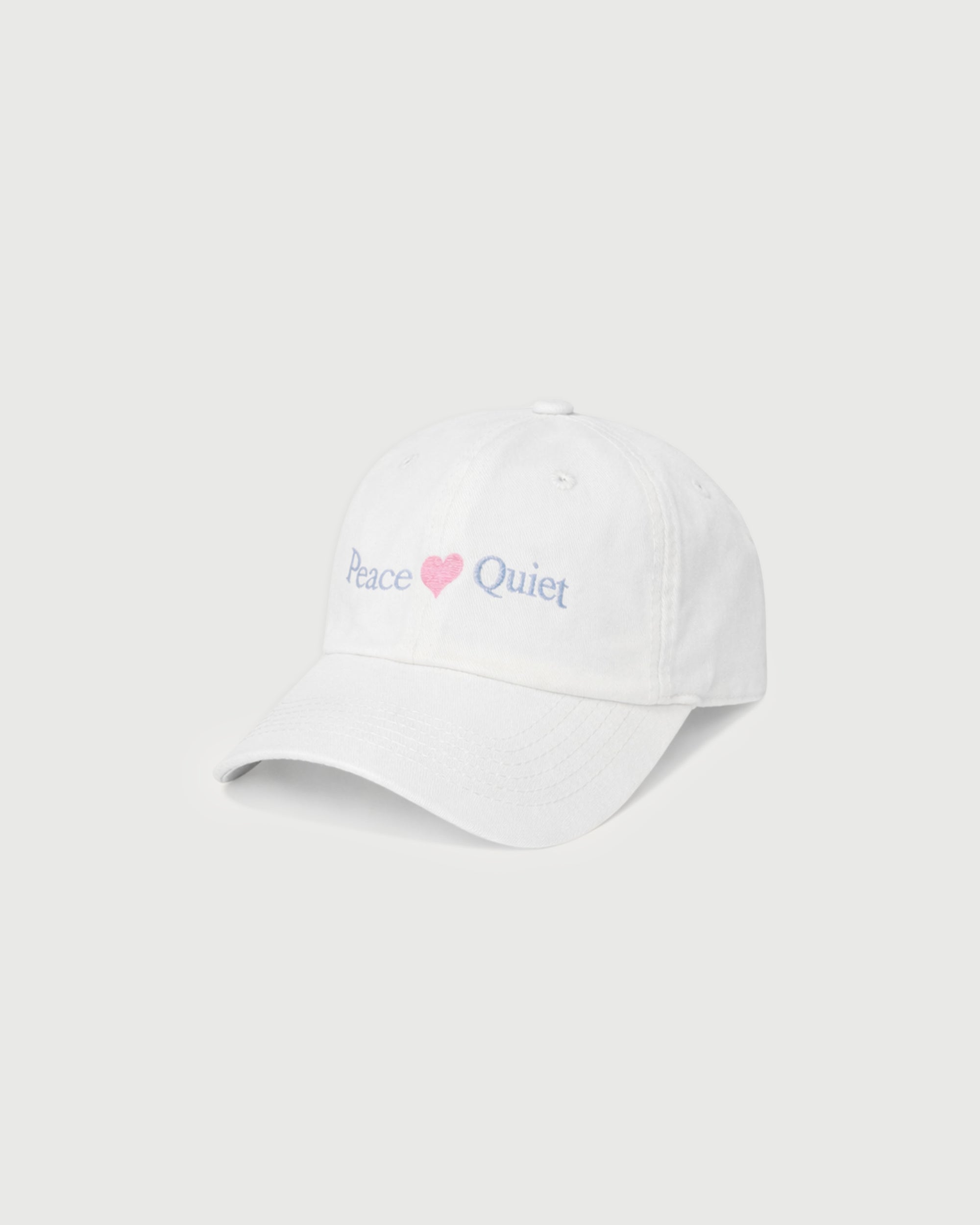 Wordmark Valentine Hat - White