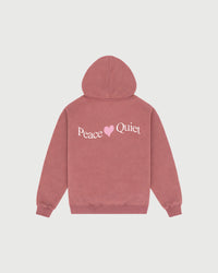 Wordmark Valentine Hoodie - Rose