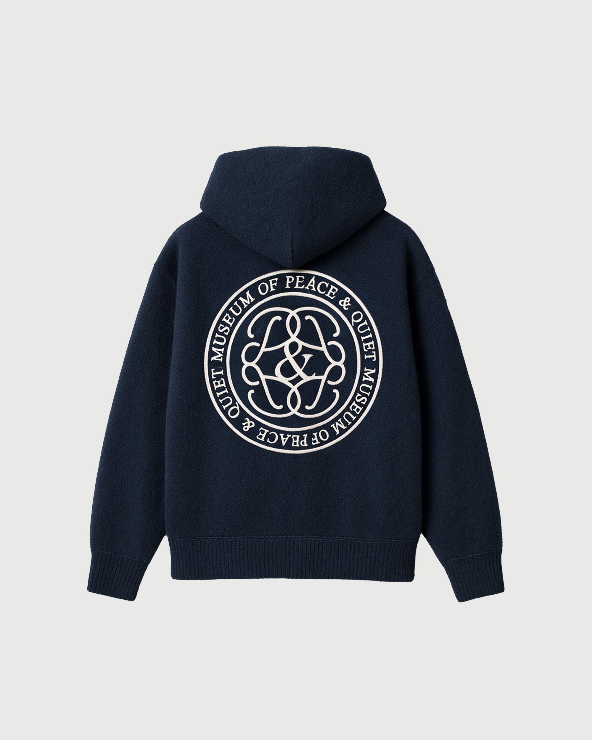Symbol Mohair Hoodie - NAVY