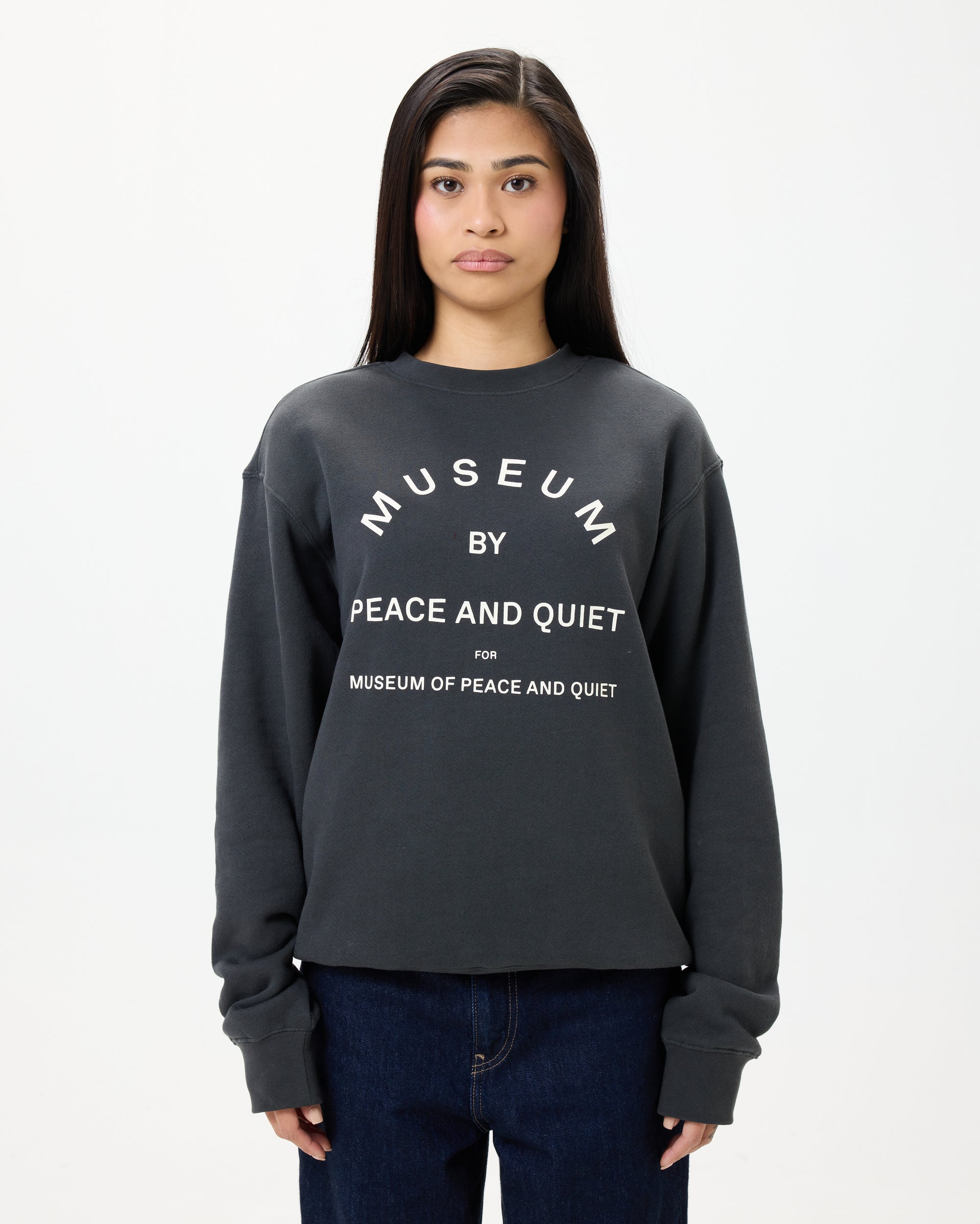 Museum by PQ Crewneck - Black
