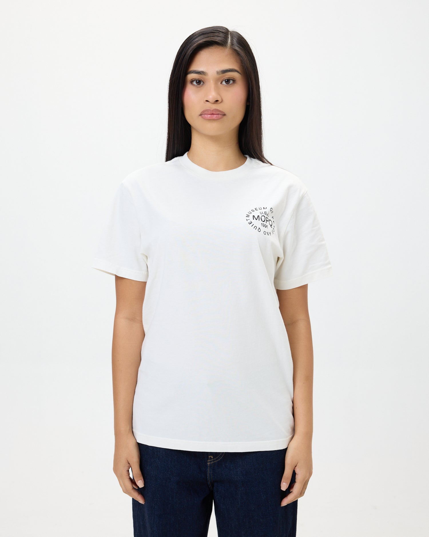 Stamp Tee - White