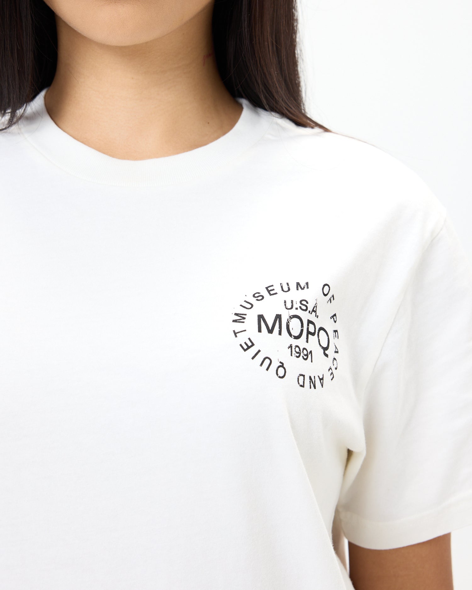 Stamp Tee - White