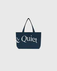 Wordmark Tote - Navy