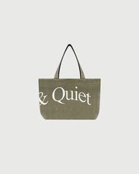 Wordmark Tote - Olive